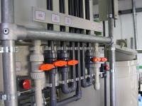 Aqua regia gold refining plants with rotating basket