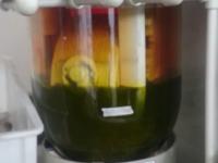 Aqua regia gold refining plants with rotating basket