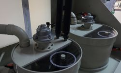 Aqua regia gold refining plants with rotating basket