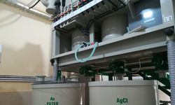 Aqua regia gold refining plants with rotating basket