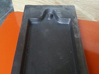 silver electrolysis anodes and molds