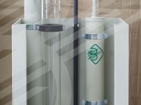 Ion-exchange resin recovery plant