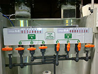 Ion-exchange resin recovery plant