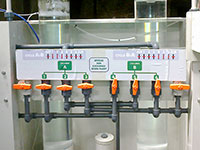 Ion-exchange resin recovery plant