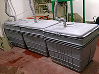 Trattamento liquidi esausti per l'industria orafa